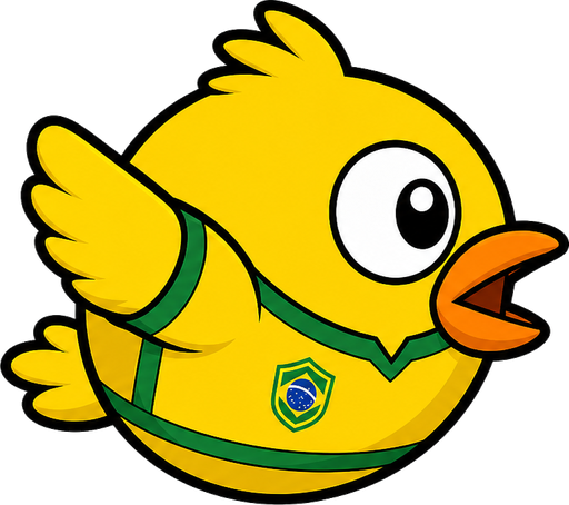 Amarelinho da Copa — mapa Brasil